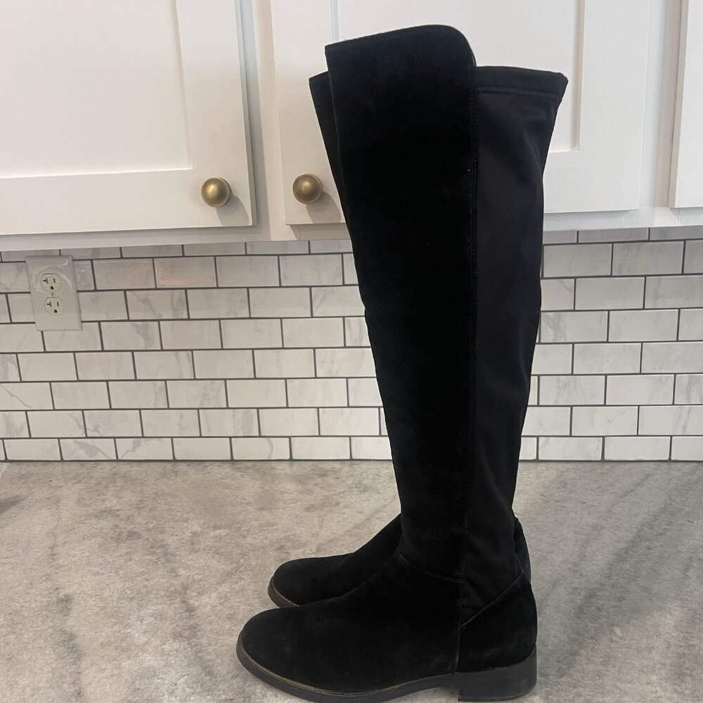 Blondo Boots Womens 11 Black Knee High Waterproof Boho Classic Shoes - Picture 5 of 10